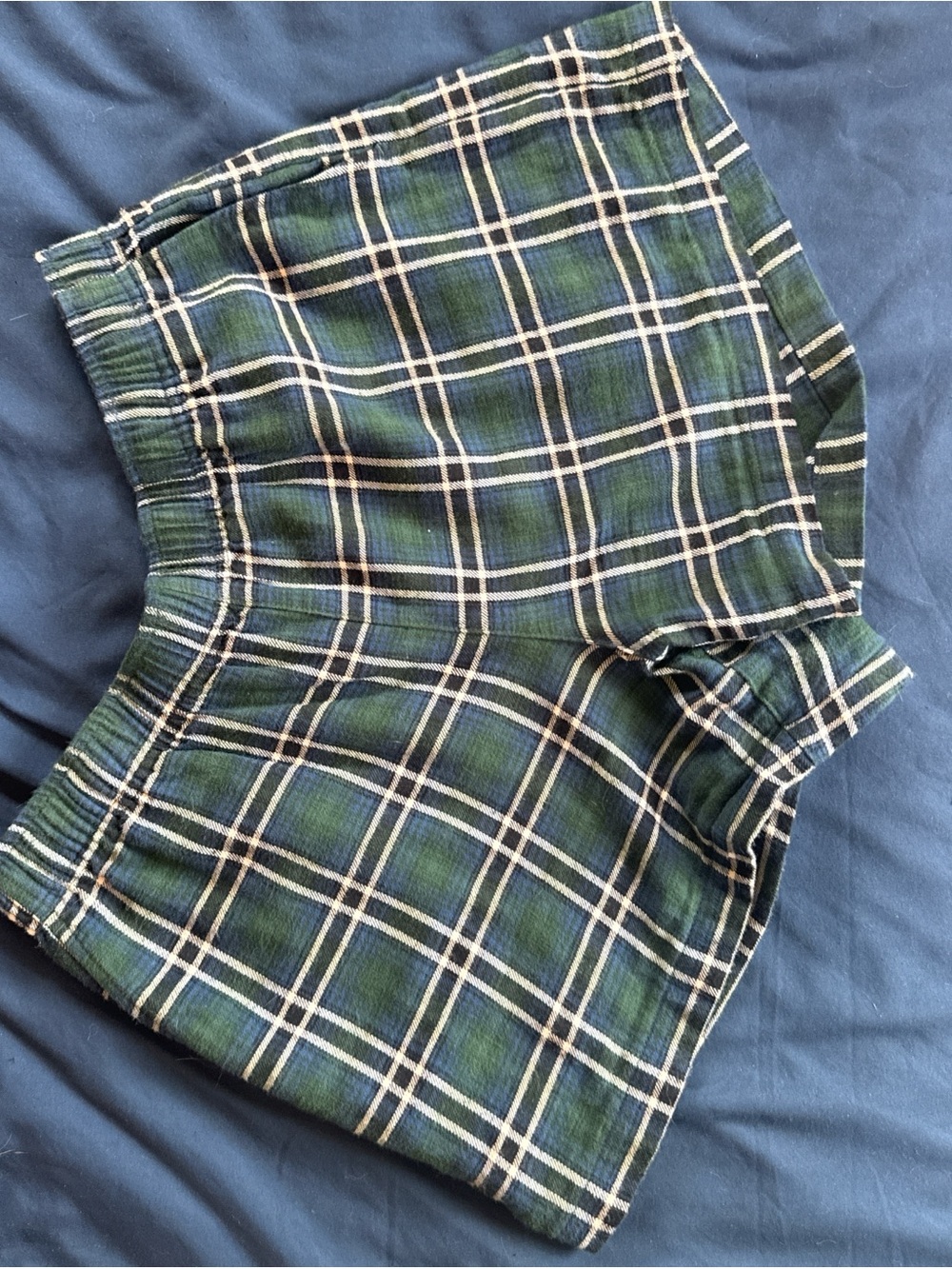 Uniqlo Green Plaid Women’s Shorts